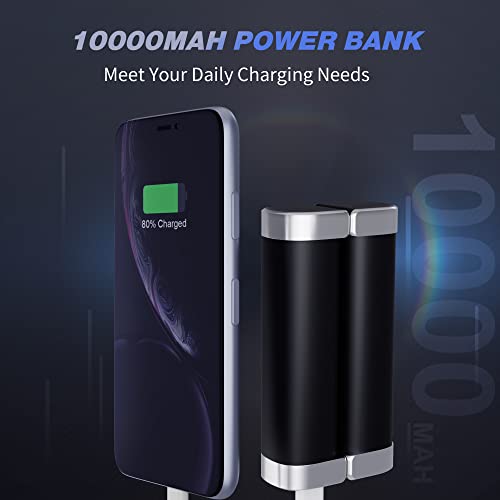 Hand Warmers Rechargeable 2 Pack, 10000Mah 2 In 1 Magnetic Electric Hand Warmer, Portable Usb Hand Warmer Power Bank, Best Winter Gifts For Women & Men. #TOP5