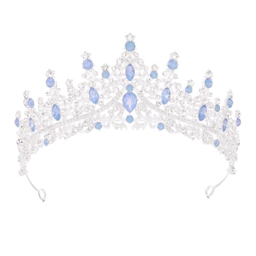 Feltent Baroque Tiara for Women Crystal Queen Crowns Rhinestone Princess Tiaras for Girl Wedding Headband for Bride Hair Accessories for Halloween Costume Birthday Party Prom Mothers Gifts