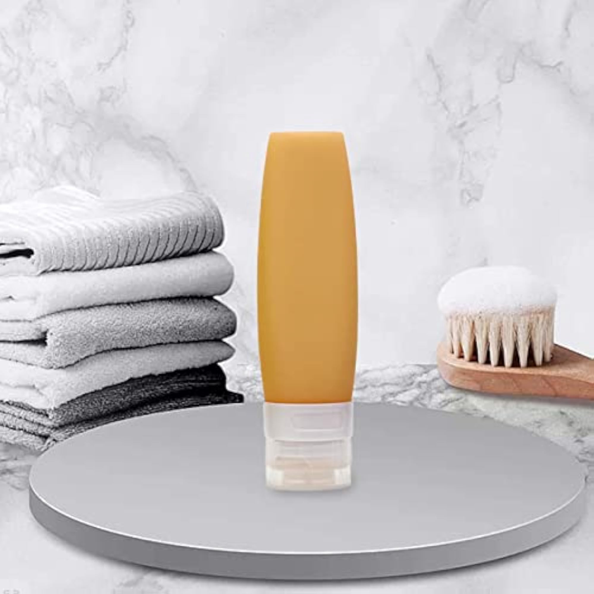 Silicone Travel Bottles Kit for Lotion & Conditioner