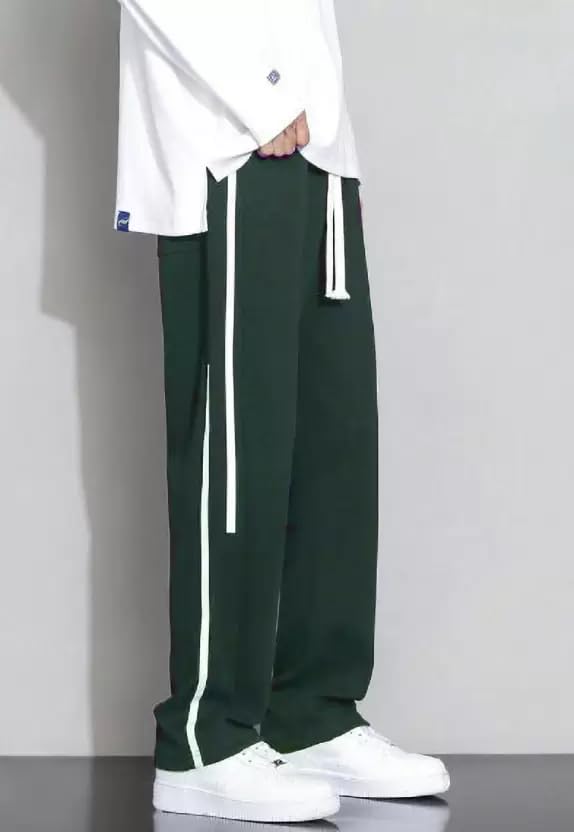 Image of culish Mens Lycra Track Pant Black