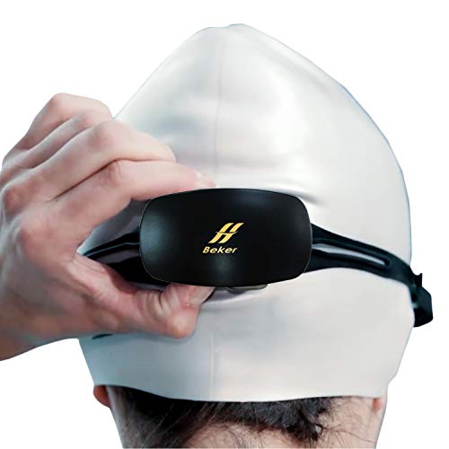 Happy Island Beker Swimming MP3 with IPX8 Waterproof Features in Bone Conduction, Wireless