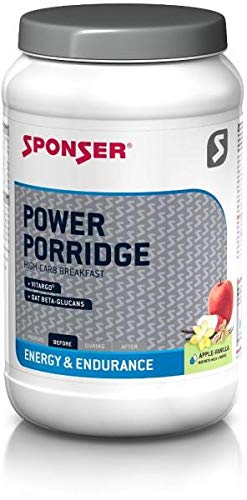 Sponser Power Porridge, 840 g Dose, Apfel-Vanille