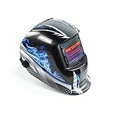 ConPush careta soldar automatica Máscara de Seguridad Ojos automáticos Máscara Solar fotoeléctrica automática con protección UV para Trabajos de Soldadura