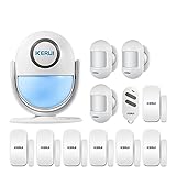 Protection pour votre maison entière, afin d'améliorer votre système de sécurité connecté à domicile, ajoutez des accessoires intelligents (vendus séparément) à votre Kerui Alarme, telles que des capteurs qui détectent le feu, le monoxyde de carbone, les inondations et les boutons de congélation et de panique pour demander rapidement de l'aide.
