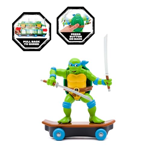 Teenage Mutant Ninja Turtles 5" Sewer Shredders Leonardo Classic Edition Ages 3+ - Battle & Shred With Signature Katanas! - Image 4