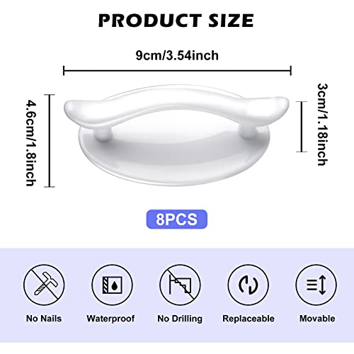 Mitening 8 pcs Maniglia Finestra, Maniglia