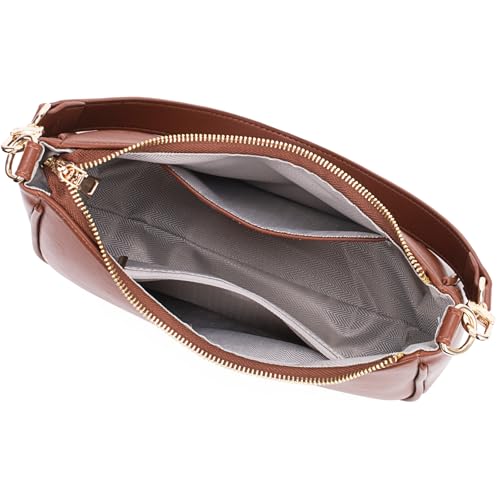 Image of CYHTWSDJ Shoulder Bags for Women, Cute Hobo Tote Handbag Mini Clutch Purse with Zipper Closure