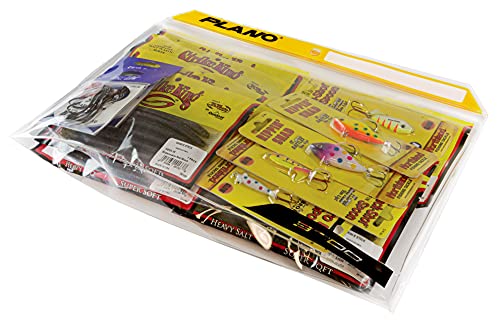 Plano Stowall Series 3700 Waterproof Storage Bag, 14”L X 9” H, Transparent, Tpu Material, Waterproof Plastic Zip-Seal Bags For Baits, Lures, & Fishing Tools #TOP1