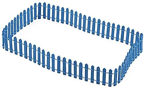 Fairy Garden Garden Fence Mini Garden Home House Decoration Mini Micro Landscape Decoration Handmade Wooden Fence EIIDJFF 619(Color:Coffee)