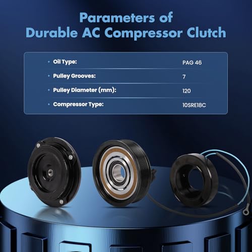 Image of ECCPP AC Clutch Kit for Honda Accord 2.4L 2013-2017