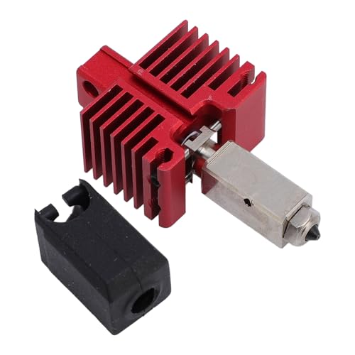 Oreilet Extruder Hotend Kit, 0.4mm 0.2mm Hardened Steel Nozzle with Short Thread Integrated Connection, 60W Ceramic Heat