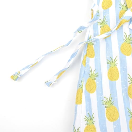 Image of Baby Japanese Kimono Robe Cotton Infant Comfy Loose Romper