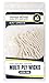 Ner Mitzvah Natural Smokeless Cotton Wicks - 50 Count (Approx.) 39 Ply Thin for Oil Cup Candle - Replacement Wicks