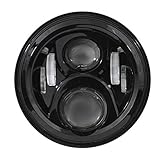 Eagle Lights 8700G2 7 inch Round Generation II LED Headlight for Harley Davidson Motorcycles with...