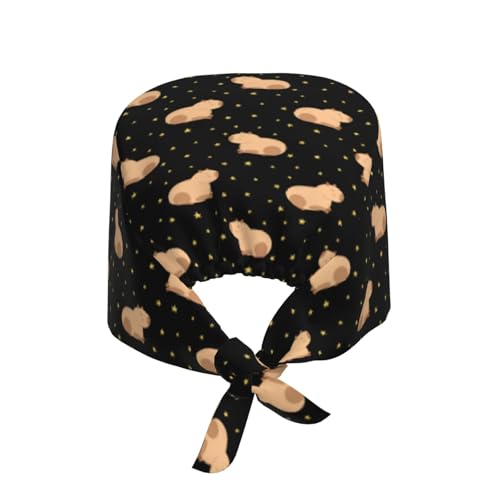Image of Unisex Adjustable Surgical Sweatband - Elastic Bandage Cap - Scrub Caps for Nurse Working Cap