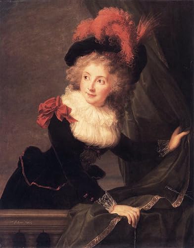 Peinture pour décoration salon Madame Perregaux toile Vigée-le Brun 60x90