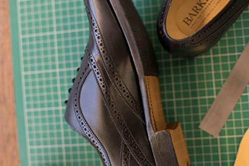 Image of BARKER Turing Men's Handmade Leather Brogue Oxford Dress Shoes - Timeless Elegance & Superior Craftsmanship for Formal & Business Wear