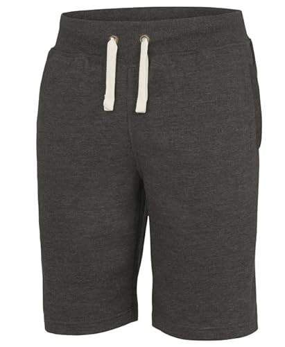 AWDis Men's Campus Shorts, Grey (Charcoal), Medium