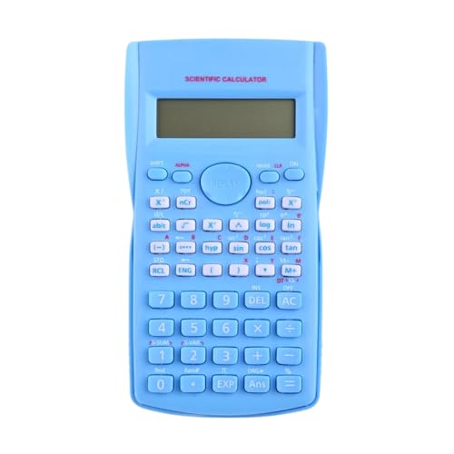 Calculadora Cientifica Colorida Profissional Com 240 Funções display 2 linhas - Estudante Faculdade
