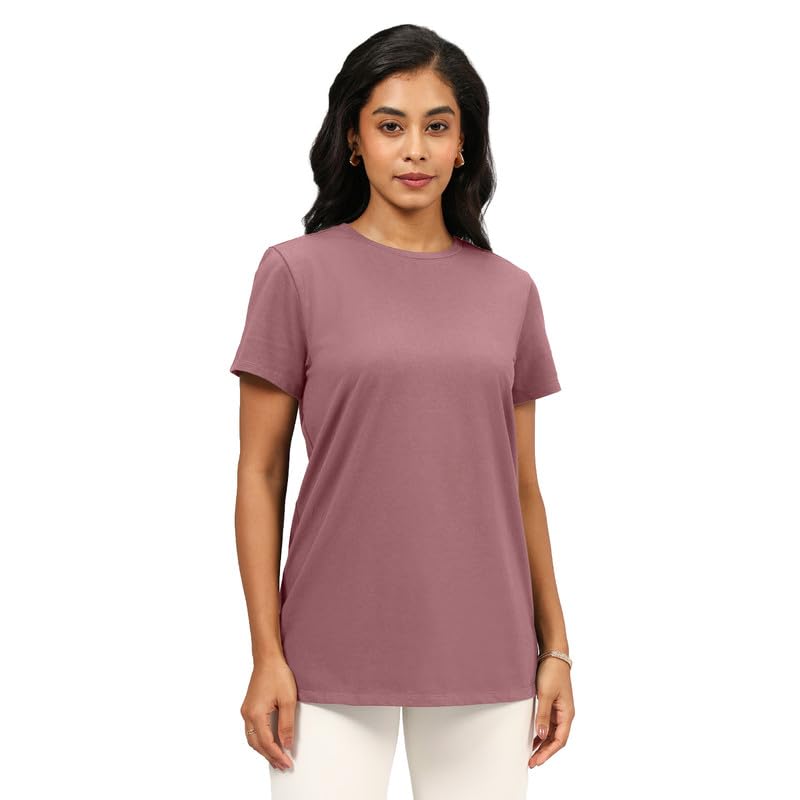 blissclub Women The Last Tee - Boyfriend tee | Women’s t-Shirt | ½ Sleeves | Hip Covering | Cotton Tshirt-picture-33