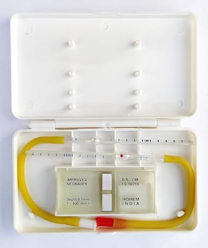 Image of Hemocytometer Made In India, Blood Counting Chamber Apparatus