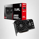 ASUS Dual Radeon RX 9060 XT Carte Graphique GDDR6 16 Go (PCIe 5.0, HDMI 2.1b, DisplayPort 2.1a, Design à Fente 2,5, Conception axiale-Tech, Technologie 0dB, etc.) - 22