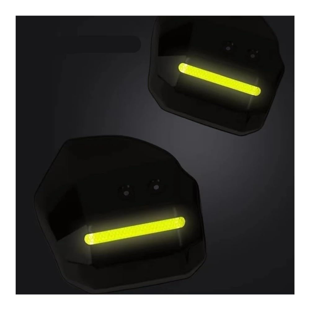 Protector Mano fácil Instalar y Desmontar Motocicleta Scooter con Tira Reflectante Nocturna protección contra el Viento, la Lluvia Sol