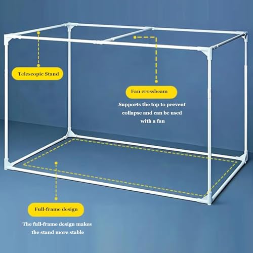 Moustiquaire rétractable pour lit avec rideau de lit élégant