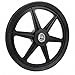 V-Belt Pulley, 1"Fixed, 10.98"Od, Nylon