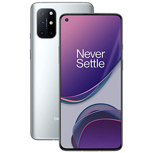 OnePlus 8T 5G - Smartphone 128GB, 8GB RAM, Dual Sim, Lunar Silver (Reacondicionado)