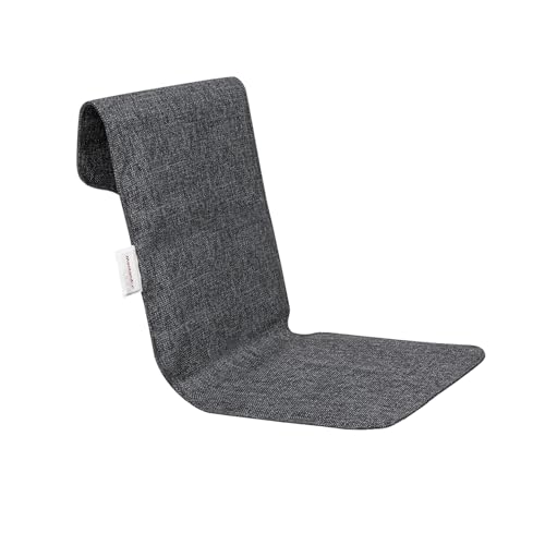Montandor - Funda de Asiento Calefactora - para Interior y Exterior - para Hogar, Café, Restaurante, Terraza - Tecnología Infrarroja - Sin Cables - Batería Recargable - 48x145 cm - Gris Oscuro