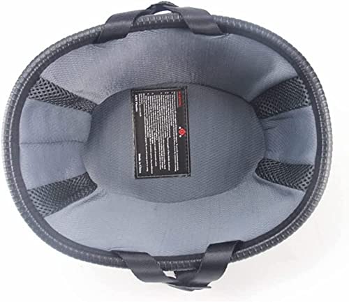 Beanie Skull Cap Helmet Retro Dot Certified Motorcycle Half Helmet For Men Women Ultra-Thin Half Shell German Style Helmet Motorbike Open Face Helmet Apply To Bicycle Atv Chopper Scooter (B,Medium) #TOP4