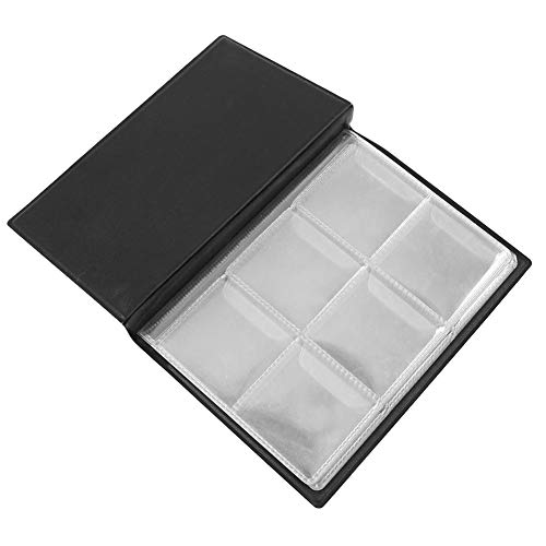 Álbum para colección de monedas con 60 bolsillos, plástico miniatura 5