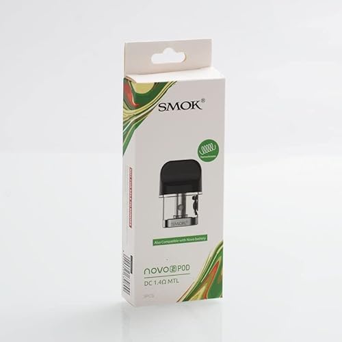 SMOK NOVO 2 Replacement POD 1.4 ohm DC MTL POD No Nicotine (3 in pack)