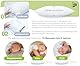 Dilamababy Kinderkissen 40x60 cm - Ergonomisches Kopfkissen Kinder mit Verstellbarer Höhe & Faserbällchen - Premium Perkal-Baumwolle 100% Öko-Tex - Hypoallergen & Anti-Milben, Waschbar