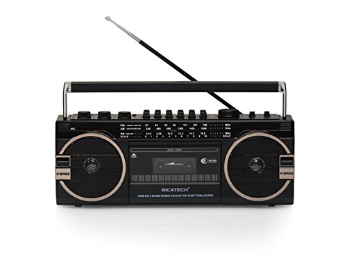 Ricatech PR85 - Terug naar de jaren 80 PR1980 Ghettoblaster Verenigd Koninkrijk Zwart - Image 3