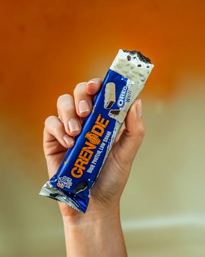Grenade Barretta Proteica A Basso Contenuto Di Carboidrati - Oreo White, 12 X 60 G - 8