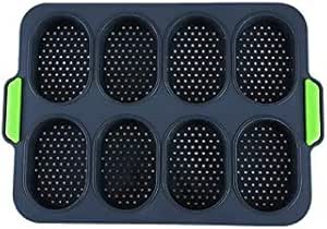 Mini Baguette Backblech Silikon - Antihaft Brotform Für Französisches Brot & Brötchen