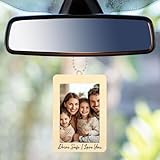 [Aplicación] - Este marco no es solo para coches; también puede embellecer el hogar o la oficina. Cuélgalo en el dormitorio o ilumina tu espacio de trabajo con su atmósfera. Puede regalarse a familiares, amigos y seres queridos para transmitirles amor y calidez y hacer que cada momento sea especial.