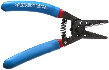 Klein Tools 11057 Wire Cutter/Stripper, Made in USA, Heavy Duty Cutter for 20-30 AWG Solid and 22-32 AWG Stranded Wire