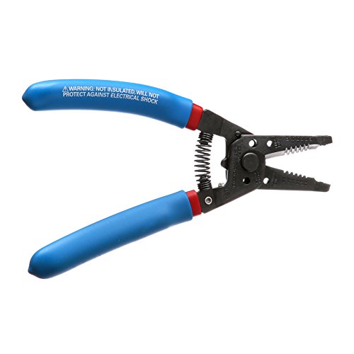 Klein Tools 11057 Wire Cutter / Wire Stripper, Heavy Duty Wire Cutter Stripper for 20-30 AWG Solid Wire and 22-32 AWG Stranded Wire