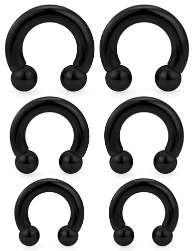 Ocptiy 12G-00G Zv^O C[Q[W CO Xgb`Lbg 316L T[WJX`[ nZv^ Pa sAX WG[ p 10mm 12mm 14mm 16mm, 6G-Inner Dia:12mm 14mm 