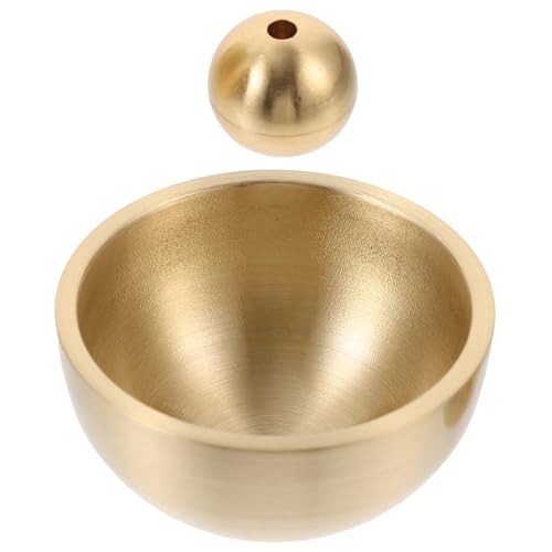 OUNONA Brass Bell Accessories for Door Opening Metal Diy Craft Fittings Shopkeeper Door Bell Replacement Decorative Chime for Outdoors