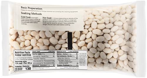 Glicks Navy Beans 16oz (3 Pack) | Perfect for Chili, Stews, Cholent, and More, AKA White Pea Beans, Dry Navy Beans