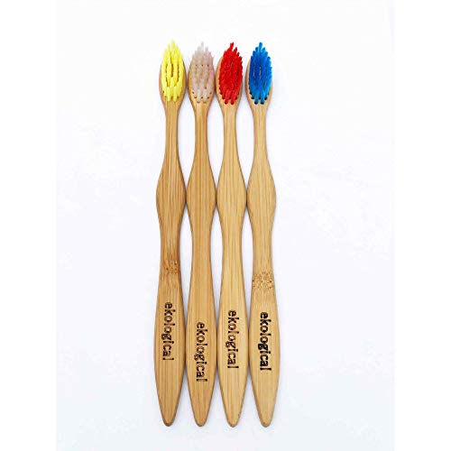 Escova de Dente de Bambu Azul