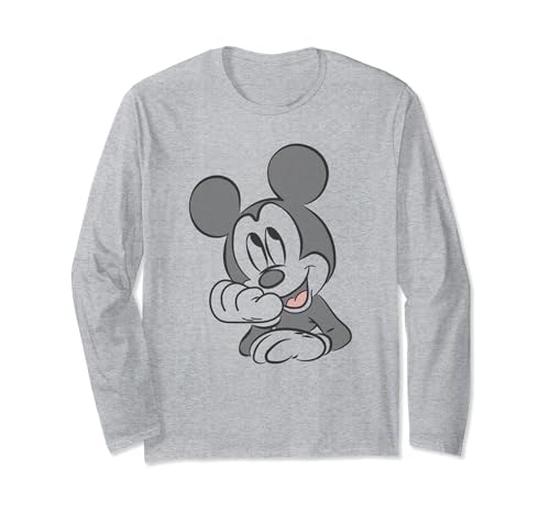 T-shirt manches longues Mickey Classic Day Dreaming Disney pour style urbain