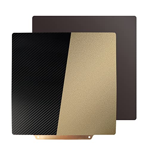 Image of New Double Print Bed PET+PEI Coated Spring Steel Sheet Bed Plate+ Magnetic Base for Ender 3 / Pro / 3S / v2, CR 20 / Pro, Ender 5 / Pro 3D Printer