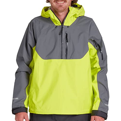 Nrs Men's High Tide Paddling Jacket-Chartreuse/Gray-L #TOP2