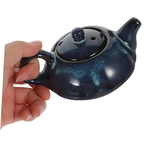 Juego de té chino de cerámica para ahorrar espacio en el salón 4