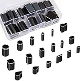 18 Pcs Hollow Punch Cutter Tool, Multiple Shapes Leather Hole Punch Tool for Belts, Handmade DIY Leathercrafts